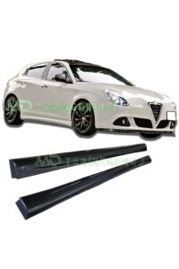 Yüksek performanslı araba yan çıtaları, Alfa Romeo Giulietta için tasarlanmış şık ve dayanıklı yan koruyucu aksesuarlar.