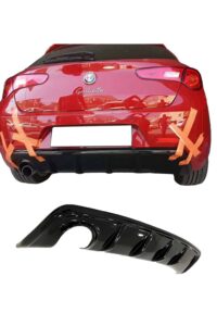 Arka tampon ve difüzör, Alfa Romeo Giulietta için yüksek performanslı tuning parçaları.