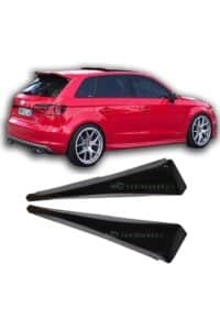 Yüksek performanslı araba modifiye parçaları, Audi A3 için özel olarak tasarlanmış spor çıtalar.