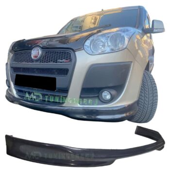 Yüksek kalite Fiat Doblo ön lip spoiler, yan görünüm, otomobil aksesuarları.