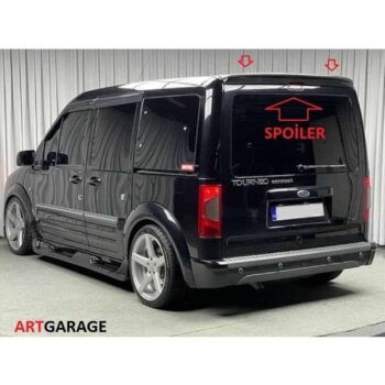Arka Spoiler ve Dekoratif Detaylar ile Ford Tourneo Custom modifiye araç, performans ve şıklık için özel tasarım.