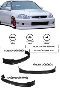 Honda-Civic-1999-2001-Makyajli-Kasa-Uyumlu-Boyasiz-Fiber-CS-On-Ek.jpg