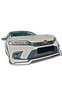 Yüksek performanslı Honda Civic ön görünüm otomobil, tuner ve modifikasyon servisi, oto bakım ve hız tutkunları için ideal.
