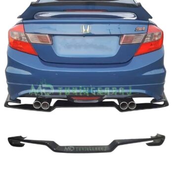 Arka Honda Civic Spoiler ve Spor Difüzör, Araba Modifikasyonu İçin Uygun.