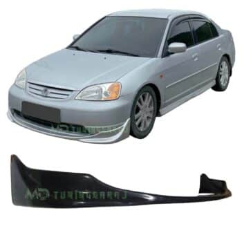 Kilitli ön kaputta Honda Civic araç ön farları ve yan aynalar mevcut.