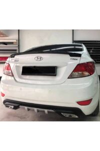 Yüksek performanslı Hyundai CRDI araba arka görünüm, otomotiv tamiri ve modifikasyon, MD Tuning Garaj'da.