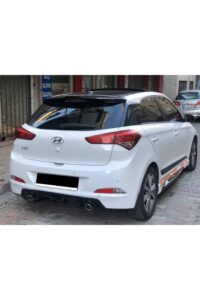 Yüksek performanslı Hyundai i20, sport şasi ve karbon fiber detaylar ile özel olarak modifiye edilmiştir.
