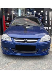 OPEL araba ön görünüm, oto bakım ve modifikasyon imajı.