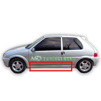 Araba yan kaplama logosu, MD Tuning Garaj, performans ve modifikasyon uzmanlığı.