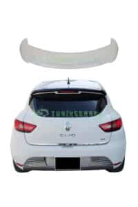 Yüksek kaliteli Renault Clio arka dekoratif spoilerı, LED logo ve premium aksesuarlar.