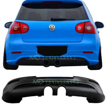 Arka Volkswagen Golf spor yan spoyleri, yançık ve kaliteli otomotiv aksesuarları, sportyner ve aerodinamik tasarım.