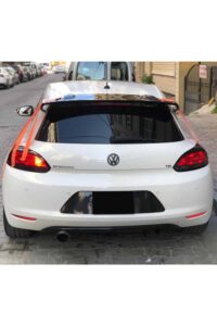 Yüksek performanslı VW Scirocco arka görünüm, modifiye edilmiş otomobil, tuning ve otomobil bakımı, MD Tuning Garaj, İstanbul.
