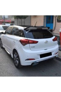 Yükseklikli Hyundai i20 arka görünüm, otomobil tuning ve performans modifikasyonları, MD Tuning Garaj'e özel detaylar.