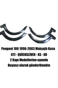 Yedek Buji Kapağı, Peugeot 106 1996-2003 Modellere Uygun, Çift Kapaklı, Boyasız Gönderim.