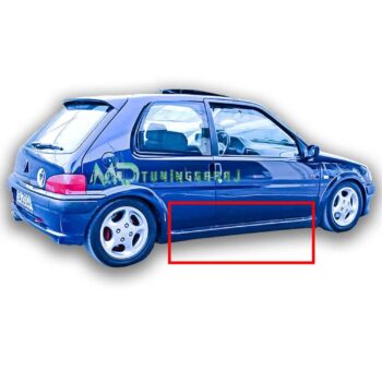 Hızlı araç modifikasyonu ve tuning hizmetleri, MD Tuning Garaj logosu ile mavi otomobil.