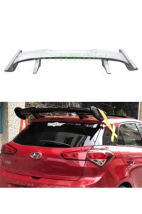 Arka spoyler, Hyundai i20 araç için spor ve aerodinamik tasarım; oto detay ve aksesuar kullanımı.