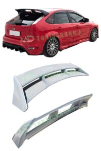 Araba spor body kit ve spoiler, Ford Fiesta ST, otomobil modifikasyonu ve tuning, araç aerodinamik parçaları.