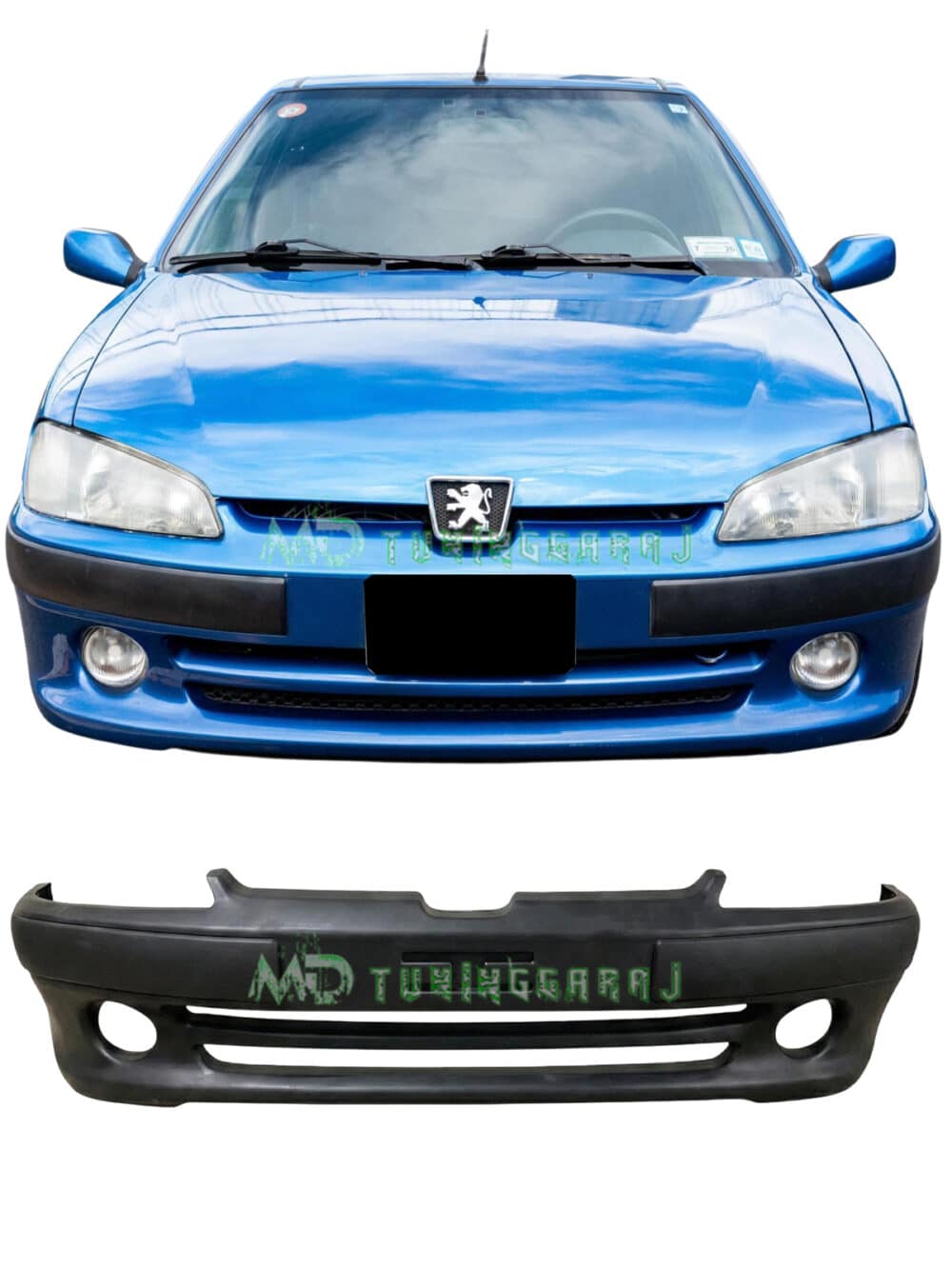 Peugeot 106 Oem Ön Tampon BOYASIZ PLASTİK