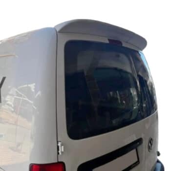 Volkswagen Caddy 2003-2015 Çift Kapı Boyasız Plastik Spoiler