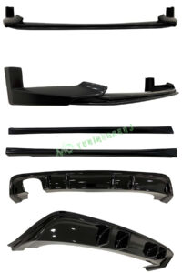 Seat Leon MK3 2013-2016 FR Uyumlu Boyasız Plastik Dinamik Body Kit Seti