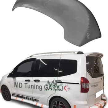 Ford Courier 2014-2023 Uyumlu Boyasız Plastik Spoiler-Bagaj Üstü Spoyler
