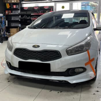 Kia Ceed 2012-2018 Uyumlu Boyasız Plastik Ön Ek