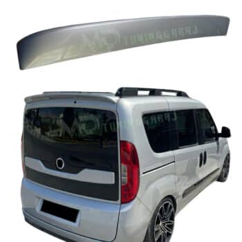 Fiat Doblo 2010-2023 D3-D4 Kasaya Uyumlu (GRİ BOYALI) Plastik Spoiler