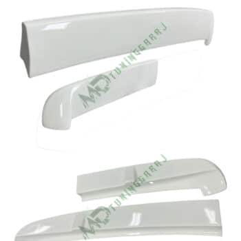Peugeot Partner 2009-2026 Çift Kapı Uyumlu (BOYA KODU:EWP - BEYAZ BOYALI) İnce Model Spoiler-Spoyler