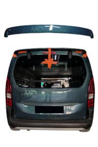 Peugeot Rifter 2008-2026 (KİAMA BLUE BOYALI) MD Model SPOİLER