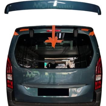 Peugeot Rifter 2008-2026 (KİAMA BLUE BOYALI) MD Model SPOİLER